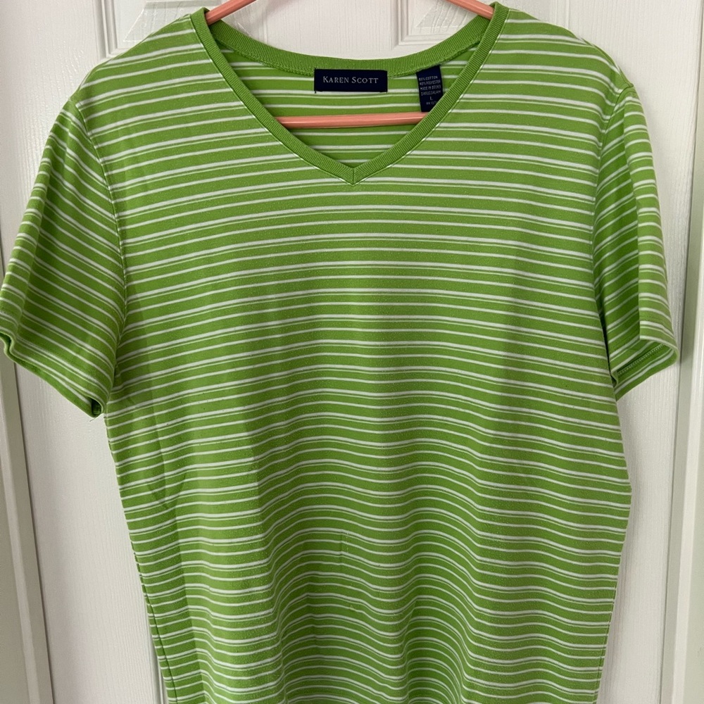 Karen Scott V-neck Top